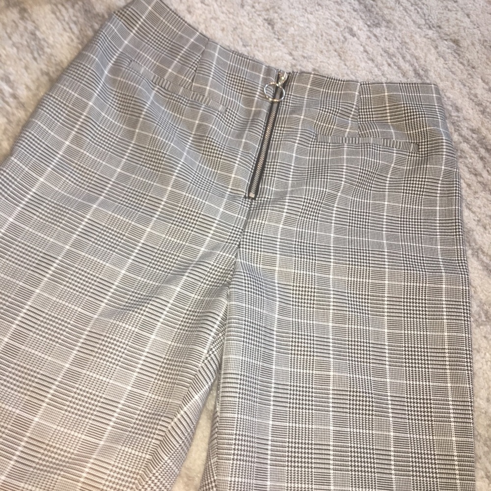 F21 Plaid Trousers